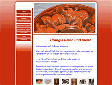 Tablet Screenshot of frank-pintschka.de